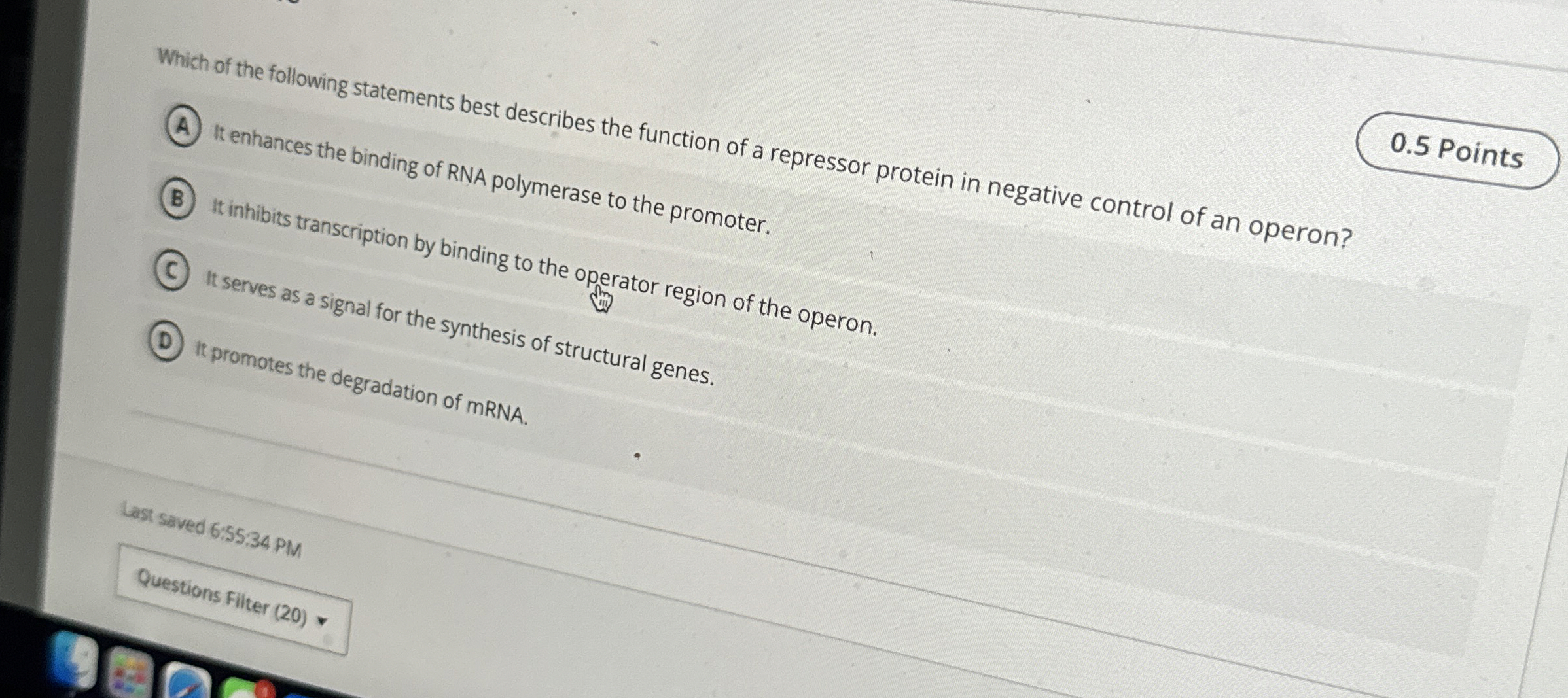 Solved Which of the following statements best describes the