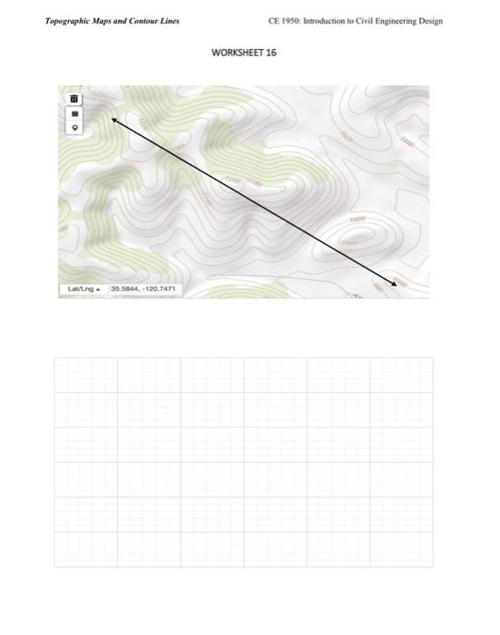 Draw the profiles along the lines shown on the first | Chegg.com