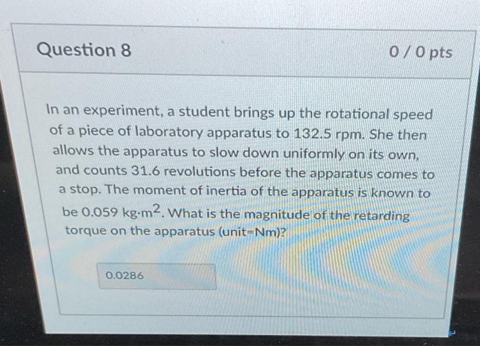 in a laboratory experiment a student brings up