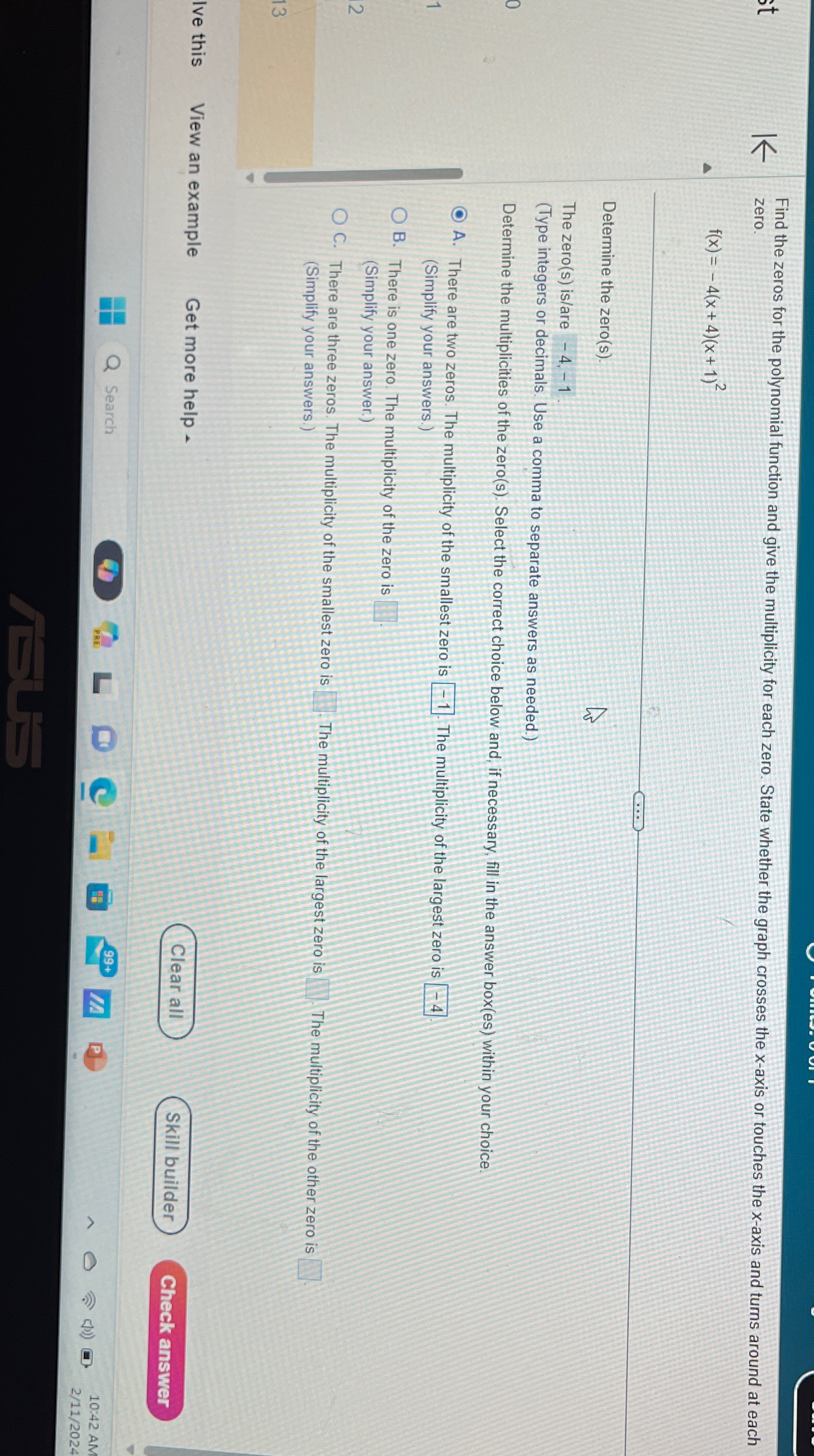 solved-find-the-zeros-for-the-polynomial-function-and-give-chegg