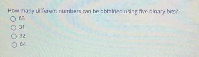 Solved How many different numbers can be obtained using five | Chegg.com