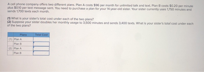 cell phone plans for two