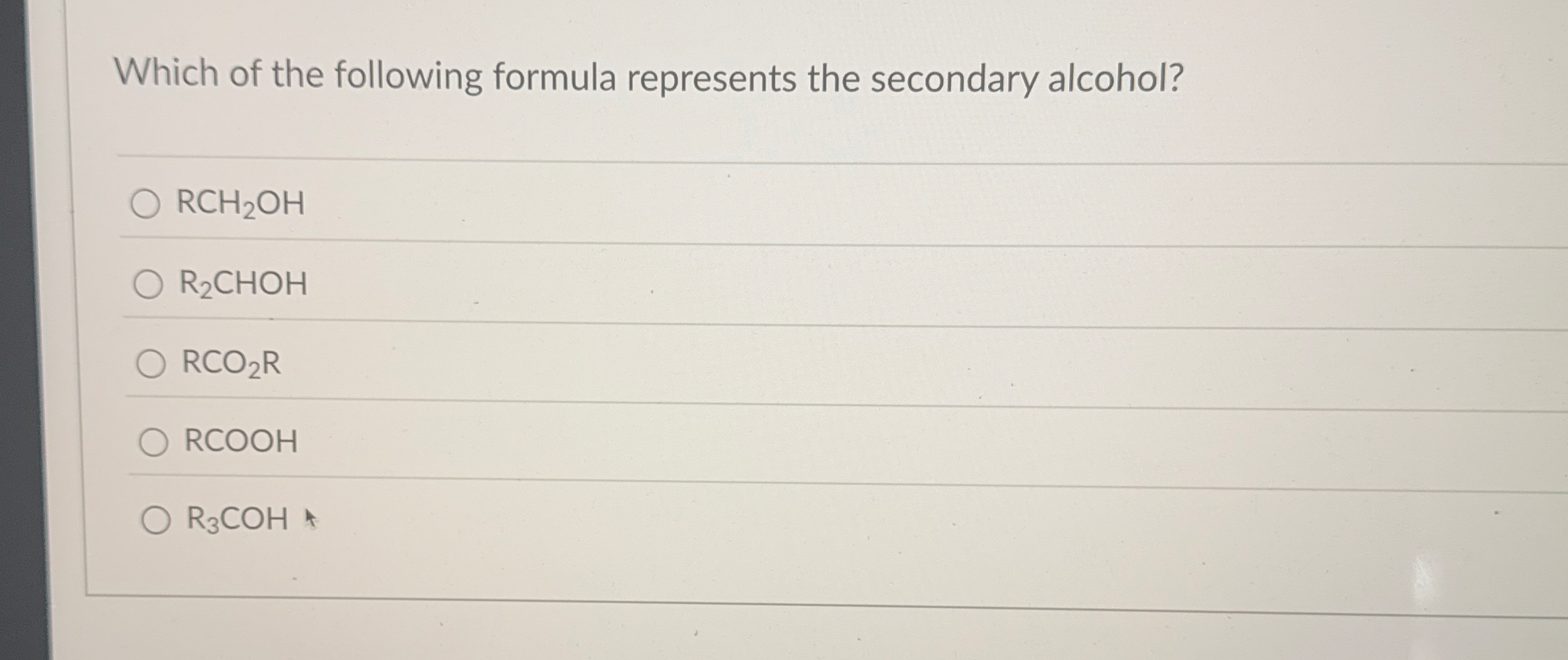 Which of the following formula represents the | Chegg.com