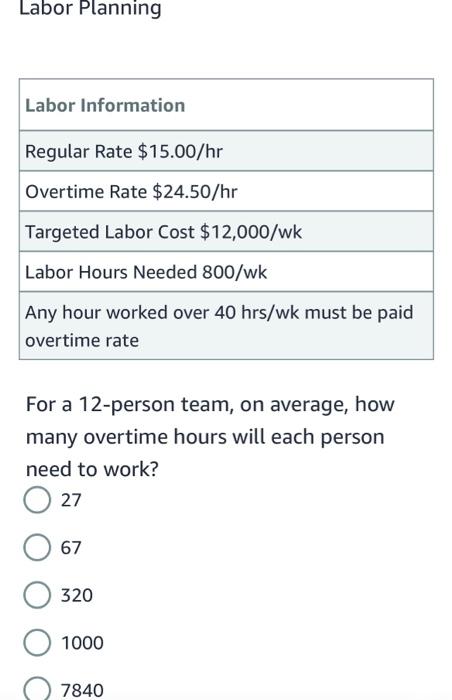 solved-for-a-13-person-team-on-average-how-many-overtime-chegg