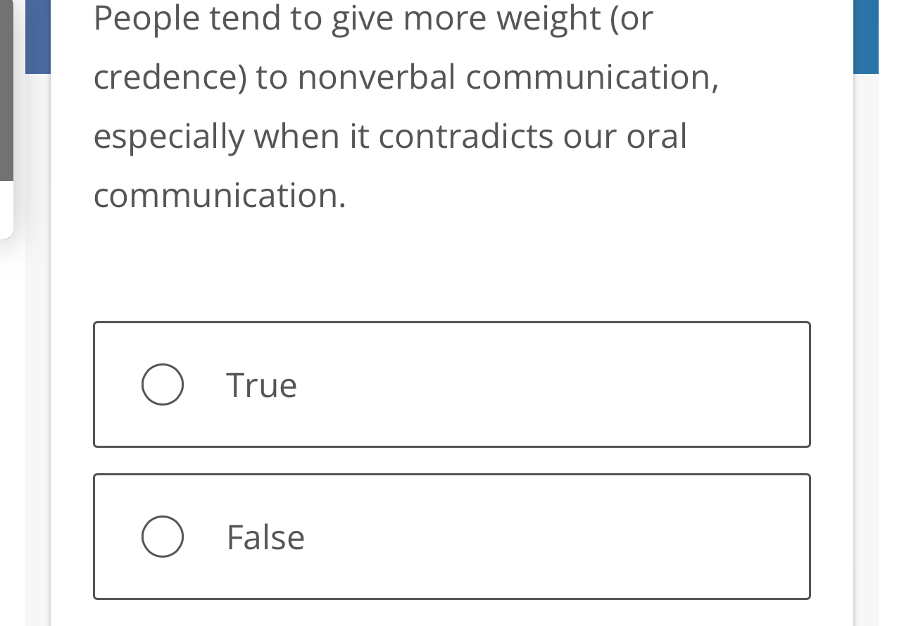 Solved People tend to give more weight (or credence) ﻿to | Chegg.com