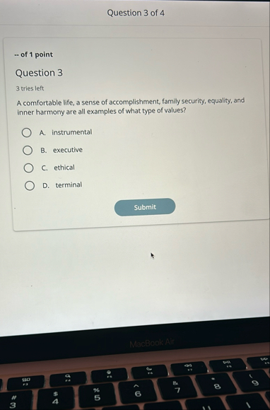 Solved Question 3 ﻿of 4of 1 ﻿pointQuestion 33 ﻿tries leftA | Chegg.com
