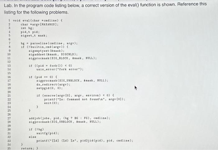 In the program code listing below, a correct version | Chegg.com