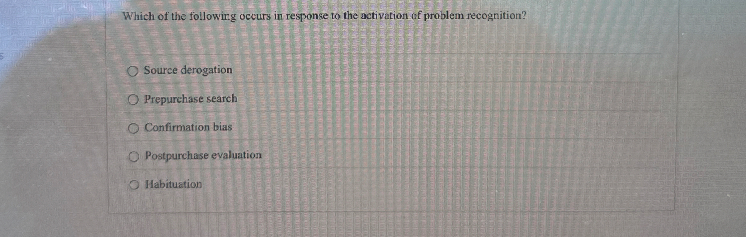 Solved Which of the following occurs in response to the | Chegg.com