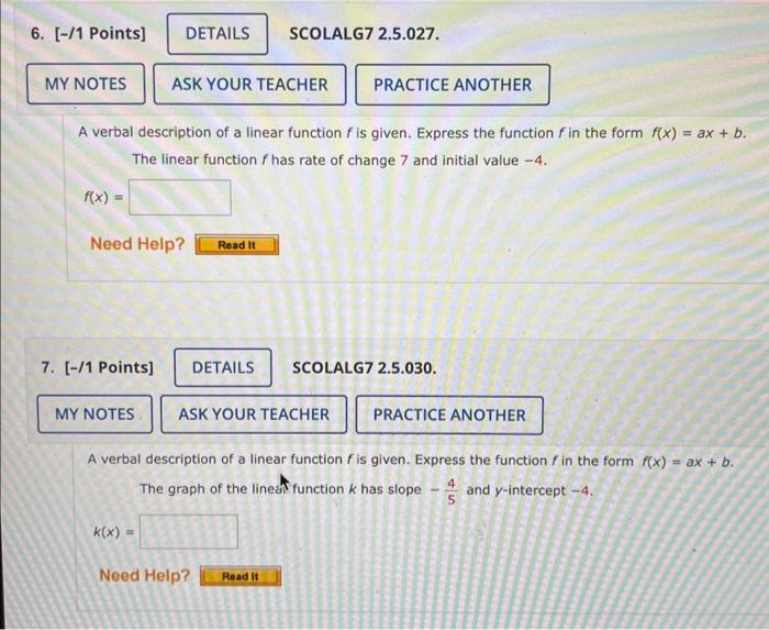 solved-a-verbal-description-of-a-linear-function-f-is-given-chegg