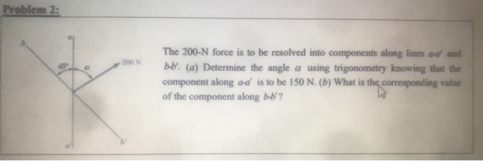 Solved Two Forces P And Q Are Applied As Shown At Point A Of