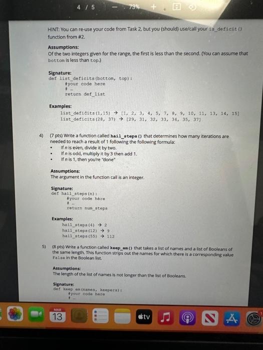 Solved Any function that violates any of the following will | Chegg.com