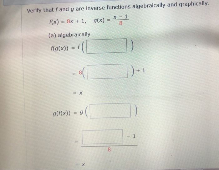 Solved Find The Inverse Function Of F Informally F X 3x