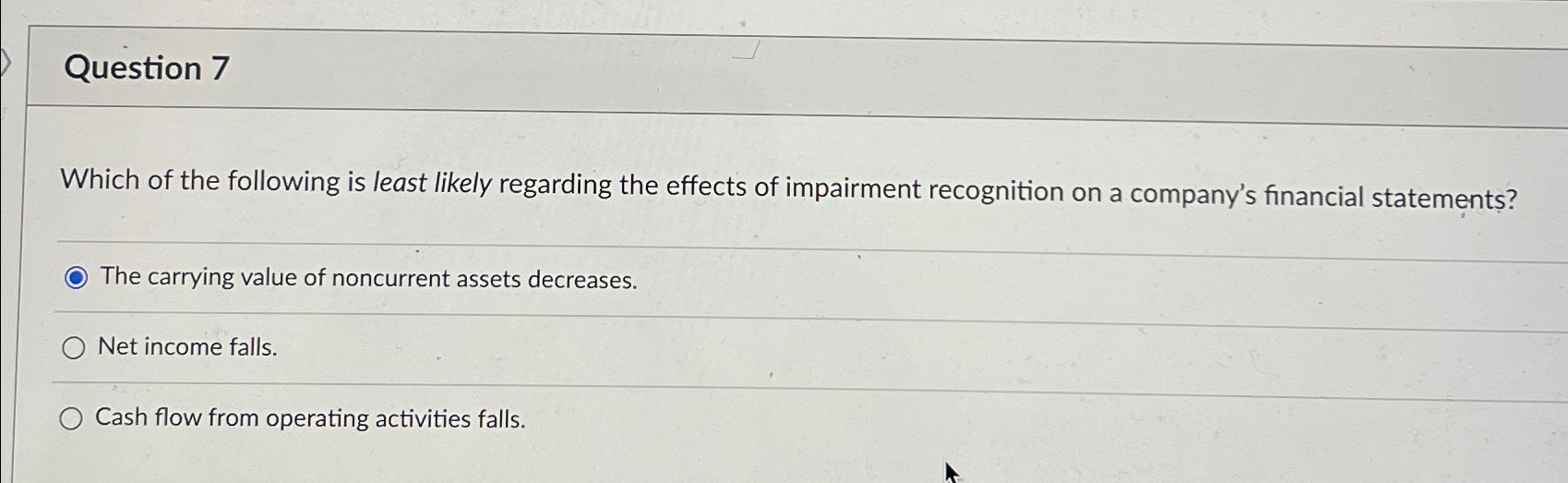 Solved Please Answer Asap!!Question 7Which Of The Following | Chegg.com