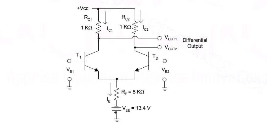 Solved Differential Outputgm=dvBEdiC∣∣iC=I iC=gmvBE vout | Chegg.com