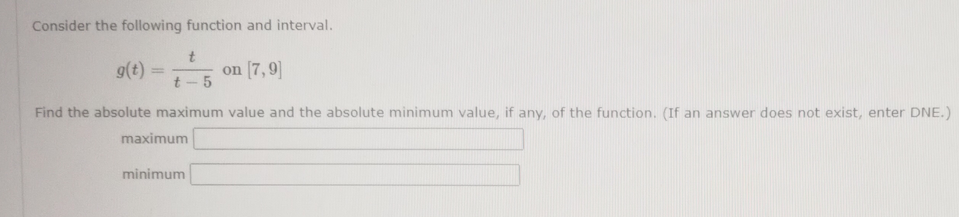 Solved Consider the following function and interval.)Find | Chegg.com