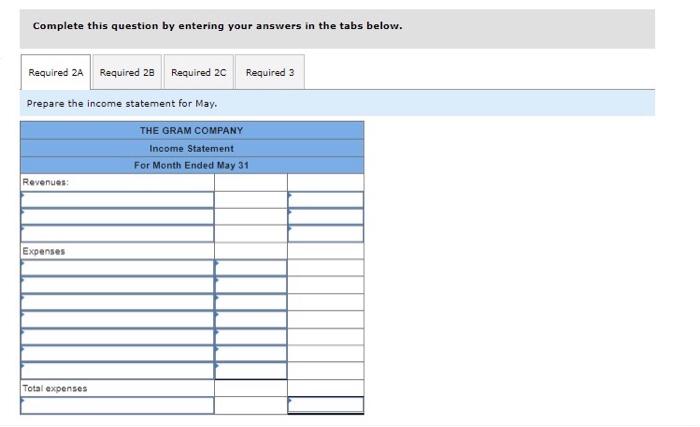 Solved Required information Problem 1-7A (Static) Analyzing | Chegg.com