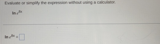 Solved Evaluate or simplify the expression without using a | Chegg.com