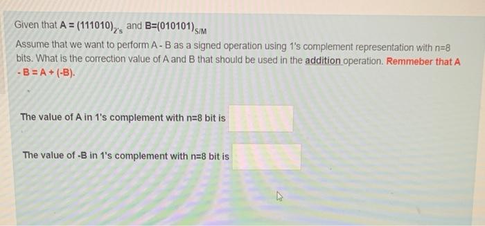 Solved Given That A = (111010), And B=(010101)SIM Assume | Chegg.com