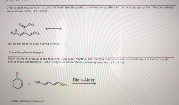 Solved Draw a good resonance structure that illustrates the | Chegg.com
