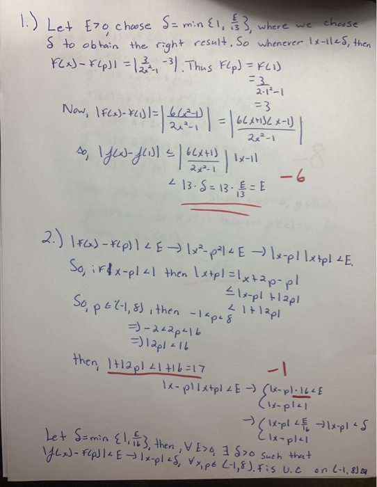 Solved 1 Let 70 Choose S Minel 63 Where We Chose S Chegg Com