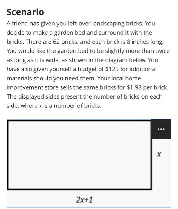 solved-scenario-a-friend-has-given-you-left-over-landscaping-chegg