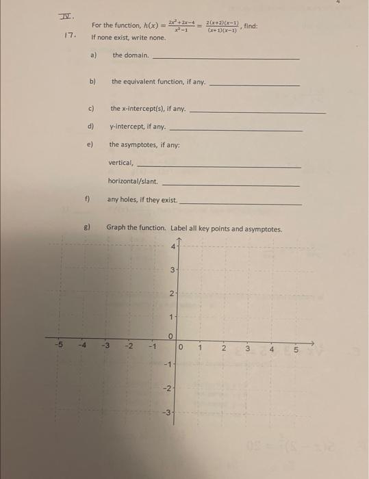 Solved IE. For the function, | Chegg.com