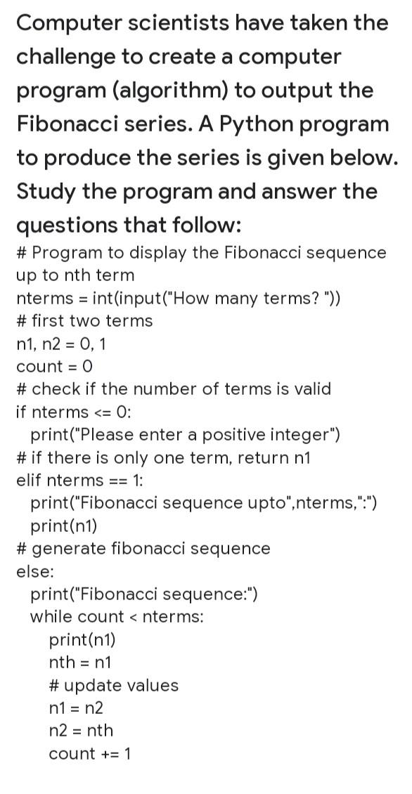 Solved Computer scientists have taken the challenge to | Chegg.com