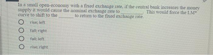 Solved Which of the following BEST EXPLAINS why the increase | Chegg.com