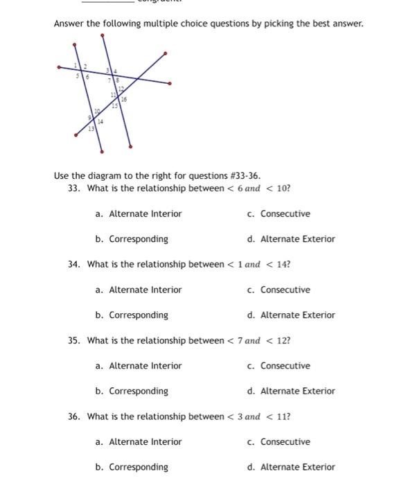 Solved Answer the following multiple choice questions by | Chegg.com