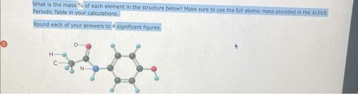 how to work out the mass of an element