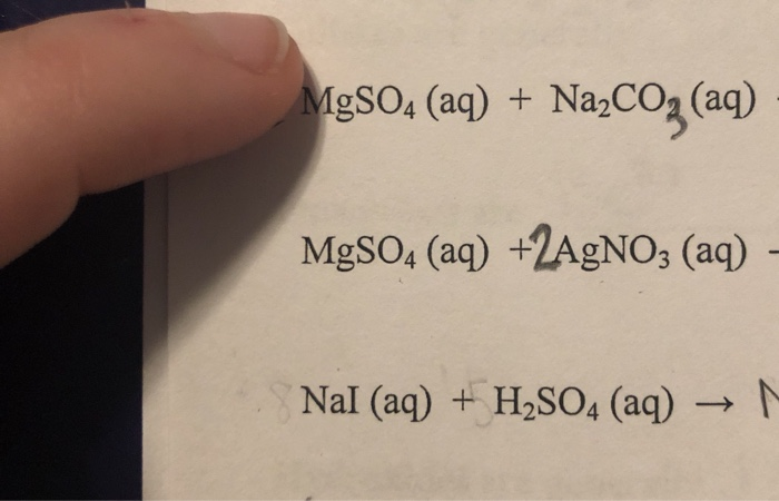 MgSO4 và Na2CO3: Khám Phá Phản Ứng Hóa Học, Điều Chế và Ứng Dụng Thực Tiễn