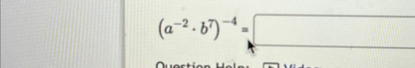 Solved (a-2*b7)-4= | Chegg.com