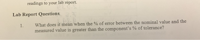 5. Referring to Table 2.3 for voltage measurements in | Chegg.com