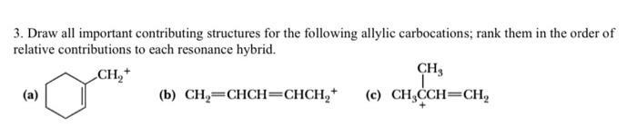 Dominate Allylic Carbocations Structure Drawing Made Easy - l8aaxw3