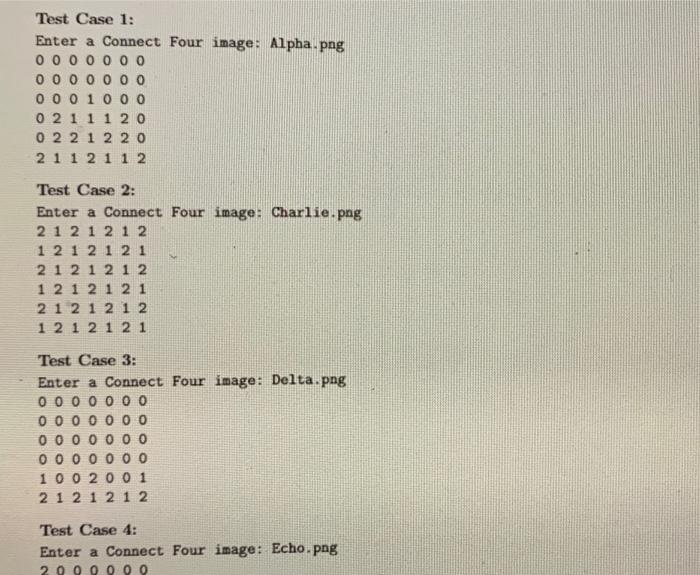 Final Project: Connect Four Introduction This project | Chegg.com