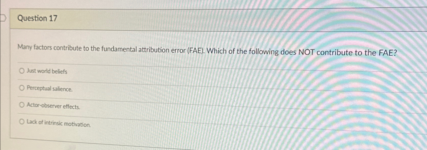 Solved Question 17Many factors contribute to the fundamental | Chegg.com