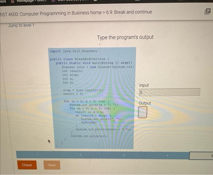Solved Type the program's output import java. uti1.Scanner; | Chegg.com