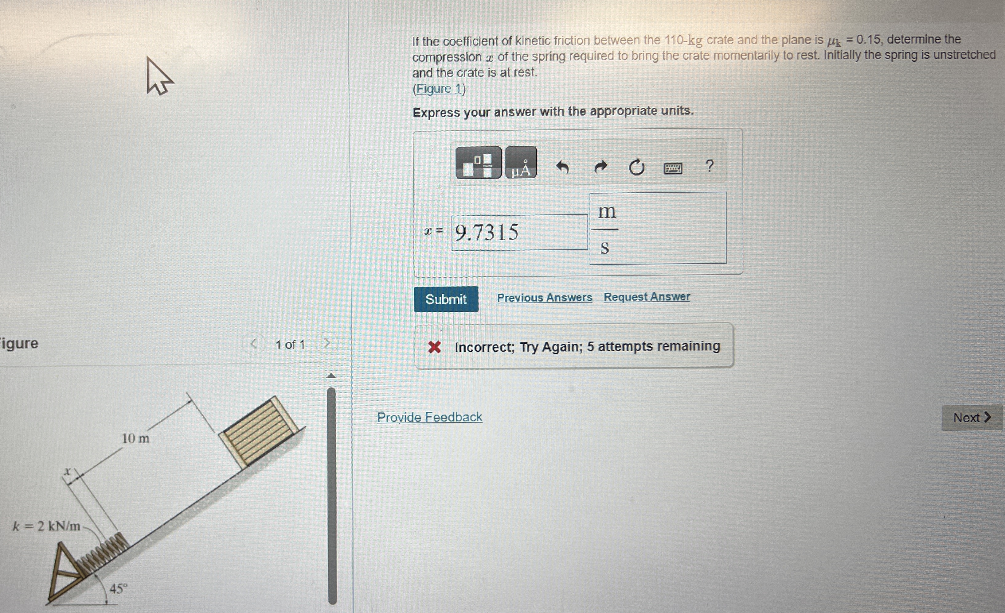 Solved If the coefficient of kinetic friction between the | Chegg.com