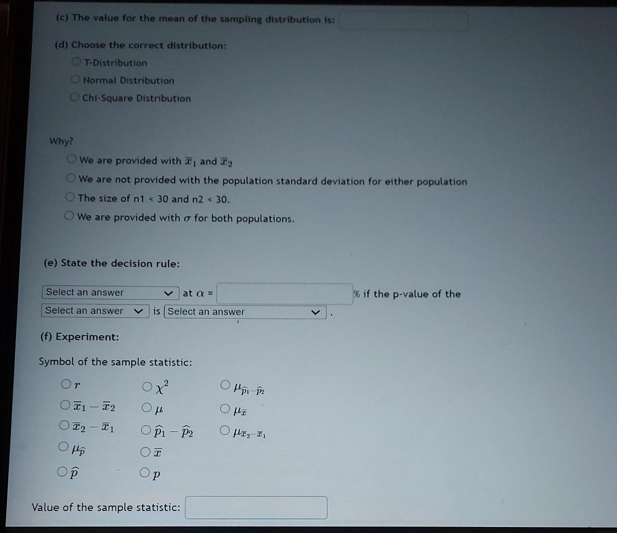 Solved A social researcher wants to compare the online | Chegg.com