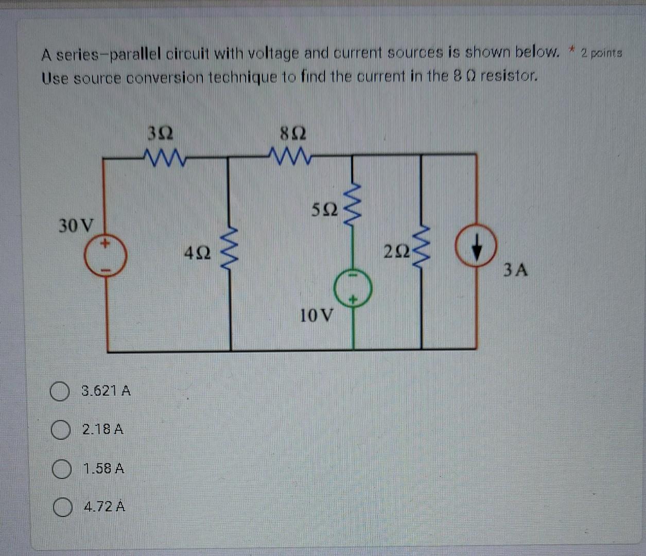 Solved Figure Below Shows A Circuit With Some Unknown | Chegg.com