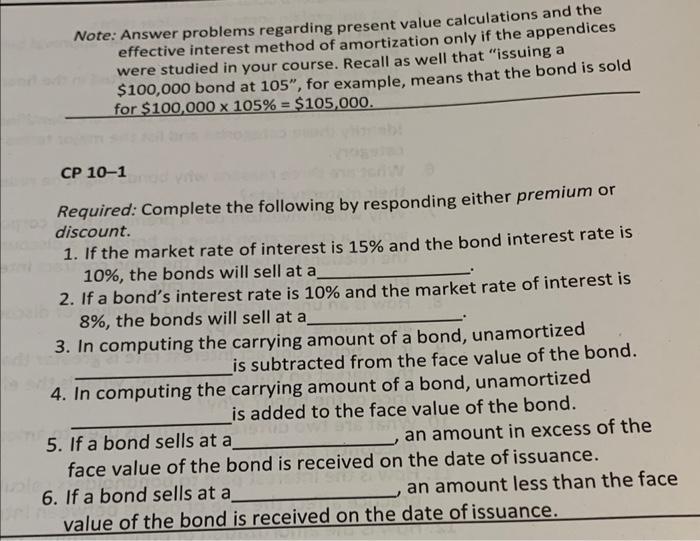 Solved Note: Answer problems regarding present value | Chegg.com