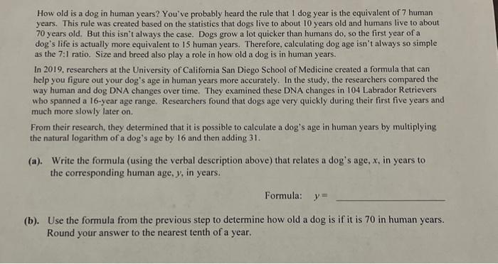 How old is 70 in sales dog years