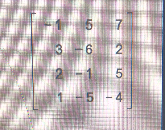 Solved Find an orthogonal basis for the column space of the | Chegg.com