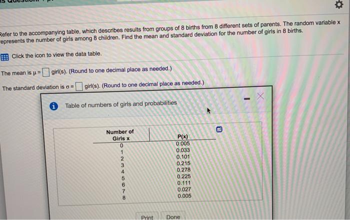 Solved Refer To The Accompanying Table Which Represents The Chegg Hot Sex Picture