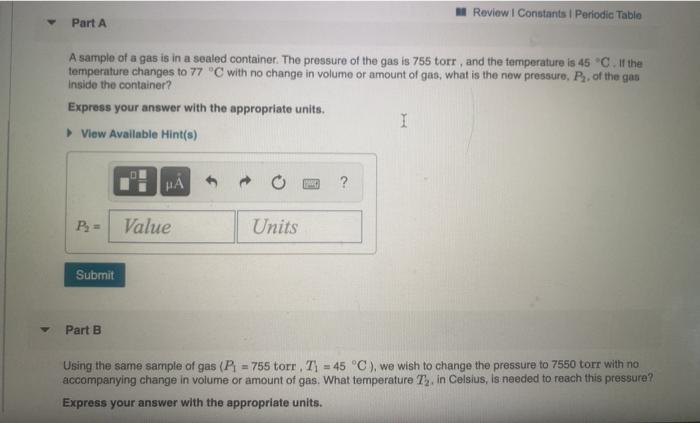 Solved Answer Part A&B And Express Your Answer With The | Chegg.com