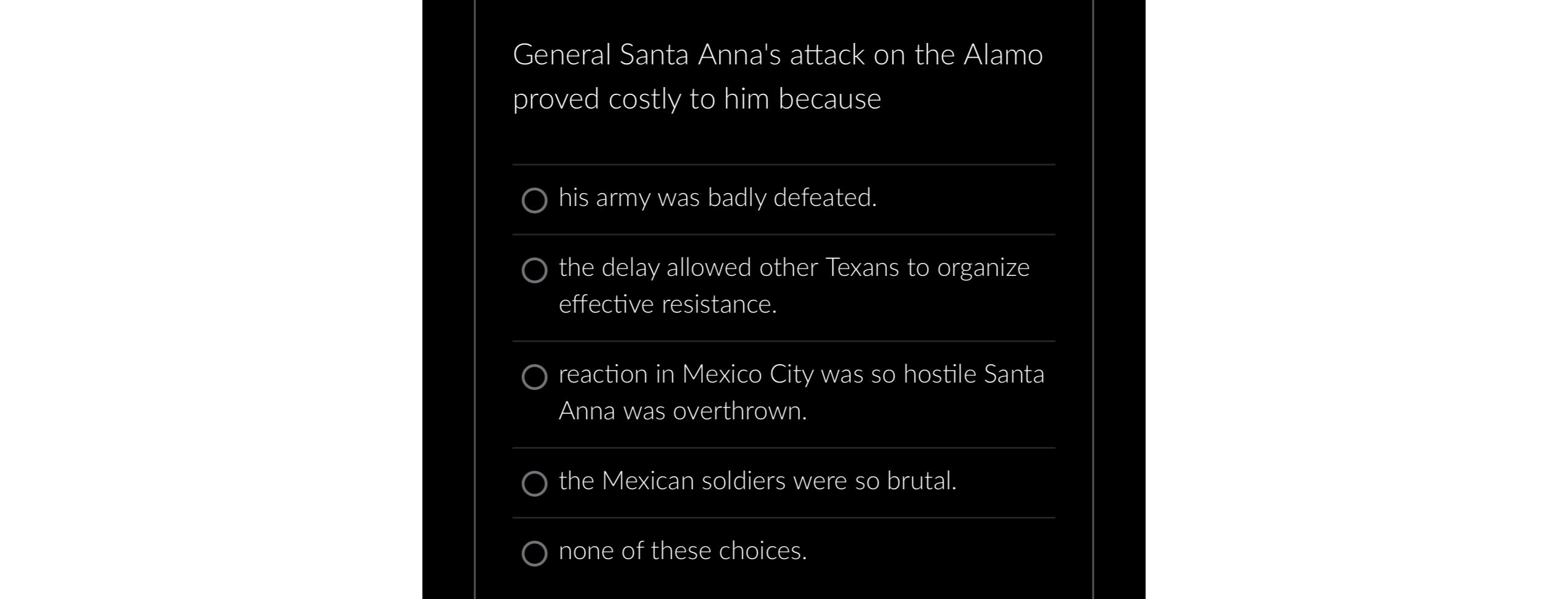 solved-general-santa-anna-s-attack-on-the-alamo-proved-chegg