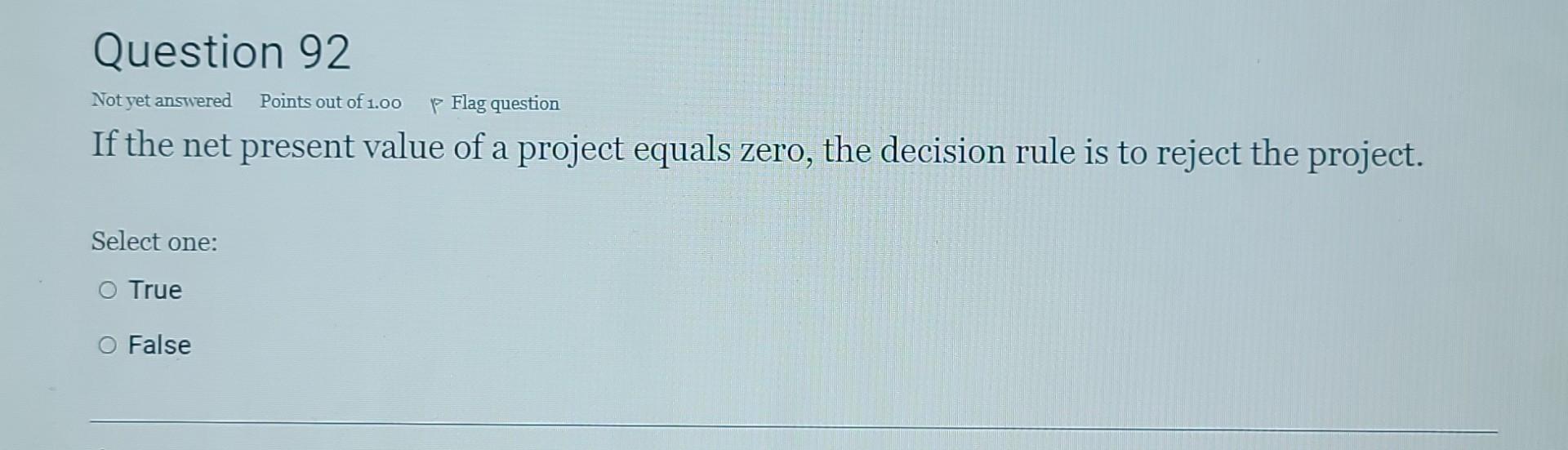 Solved Points out of 1.00 Question 87 Not yet answered p | Chegg.com