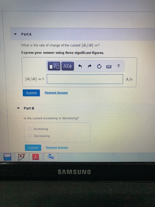 Solved Figure shows a part of a circuit through which the | Chegg.com