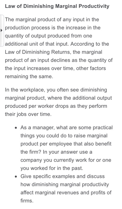 solved-law-of-diminishing-marginal-productivity-the-marginal-chegg