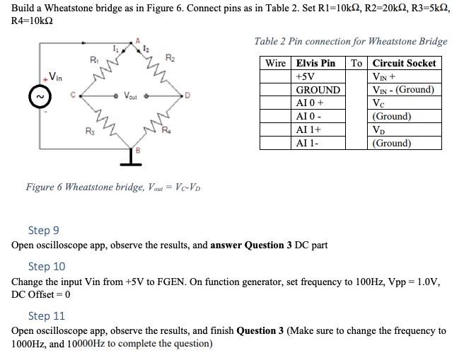 Solved Question 3 In the Wheatstone bridge, what is the | Chegg.com
